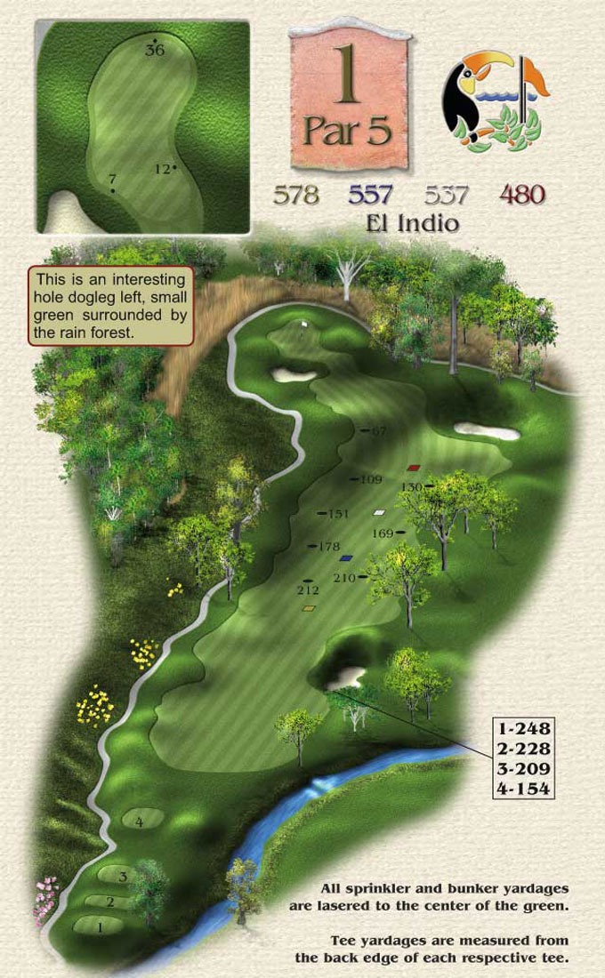La Iguana Golf Course - Hole 1