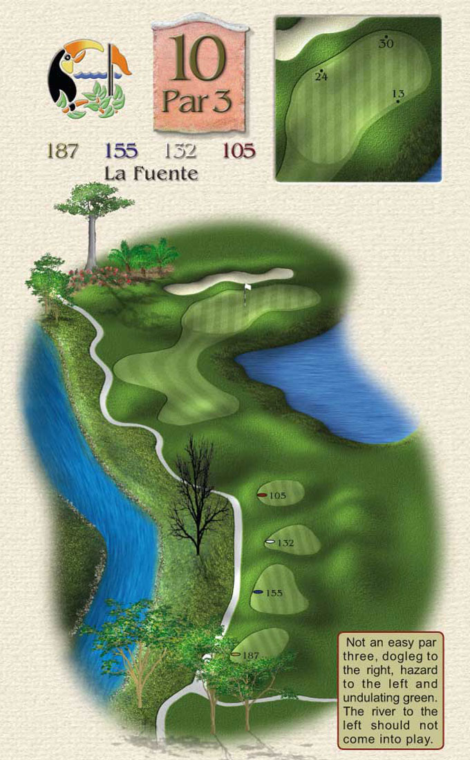 La Iguana Golf Course - Hole 10