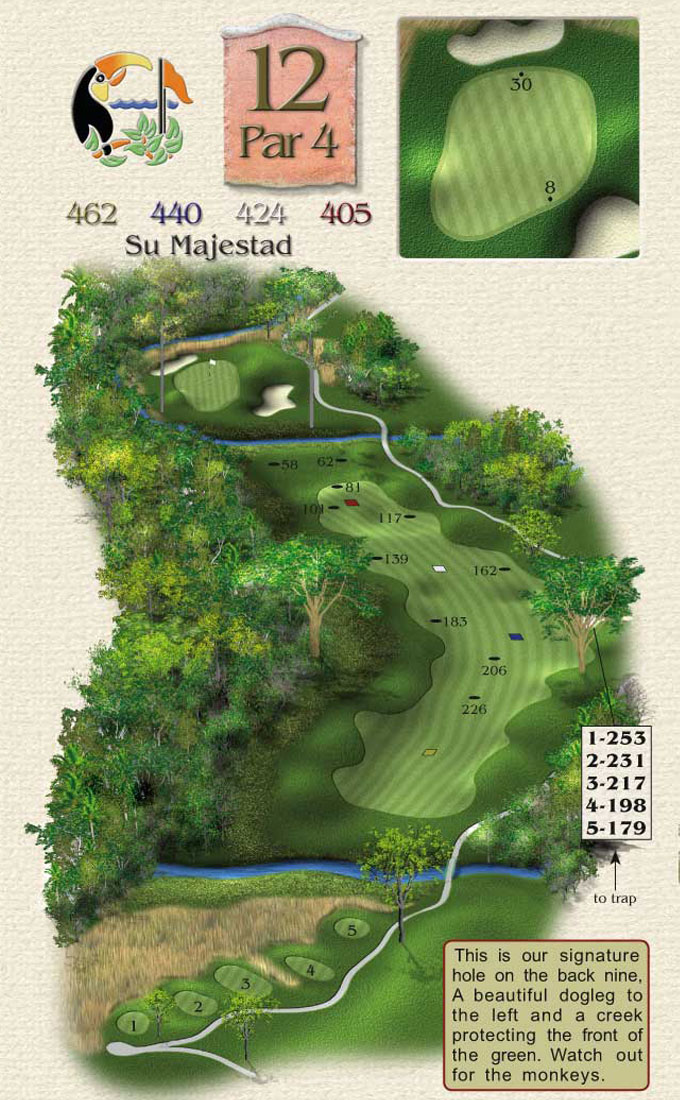 La Iguana Golf Course - Hole 12