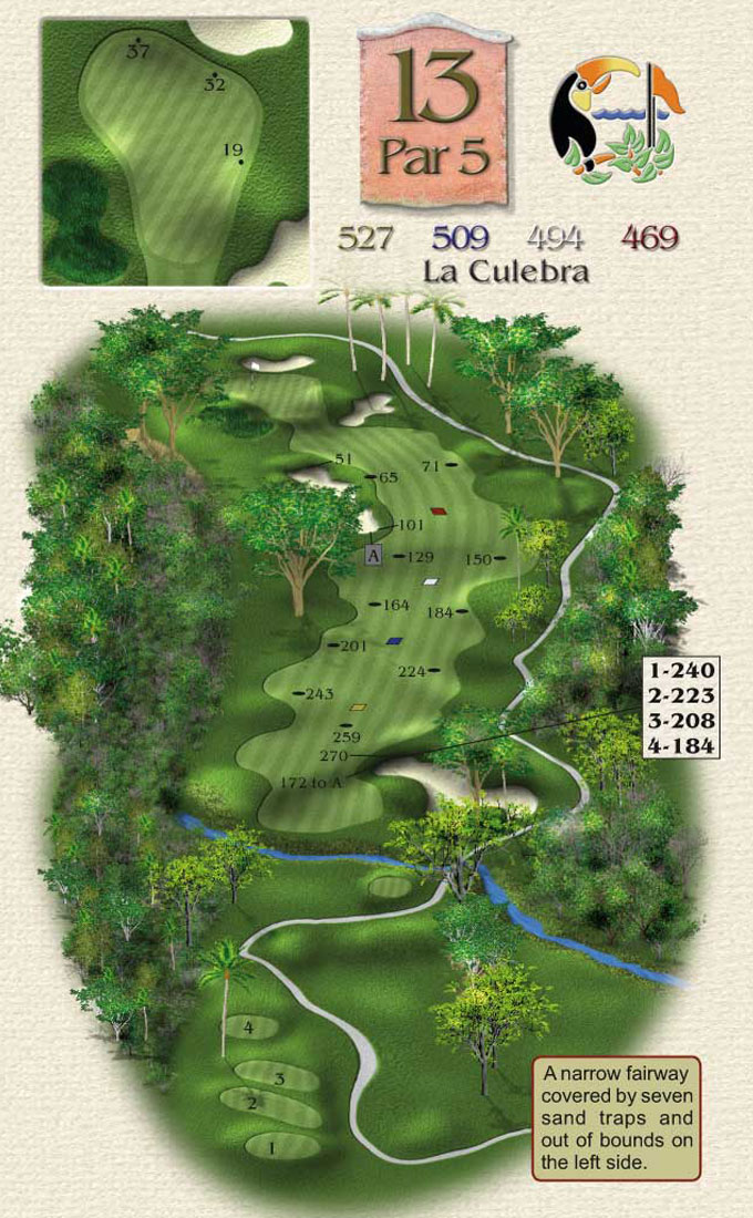 La Iguana Golf Course - Hole 13
