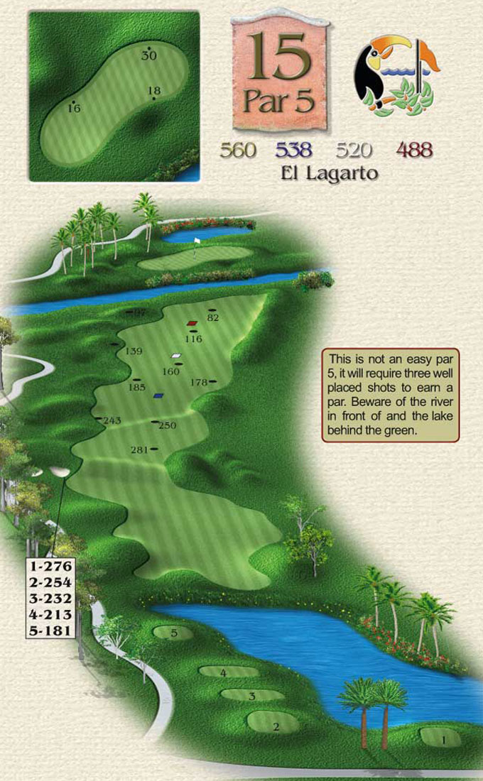 La Iguana Golf Course - Hole 15