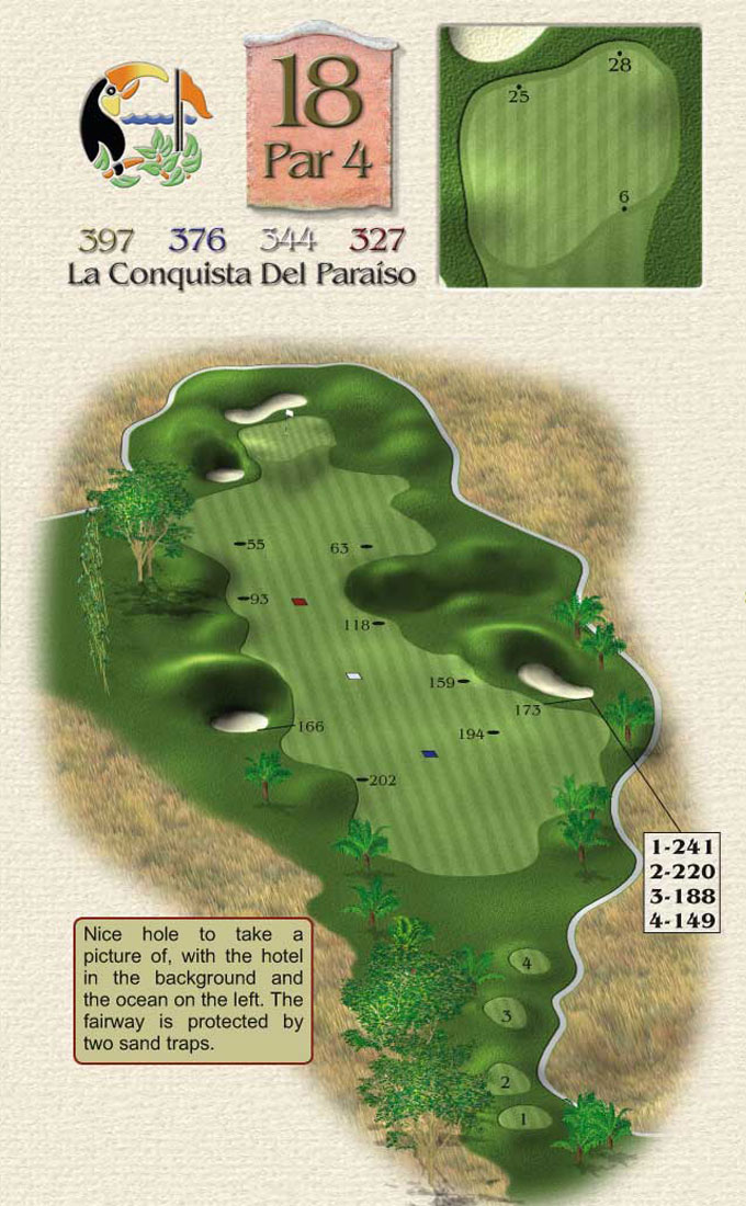 La Iguana Golf Course - Hole 18