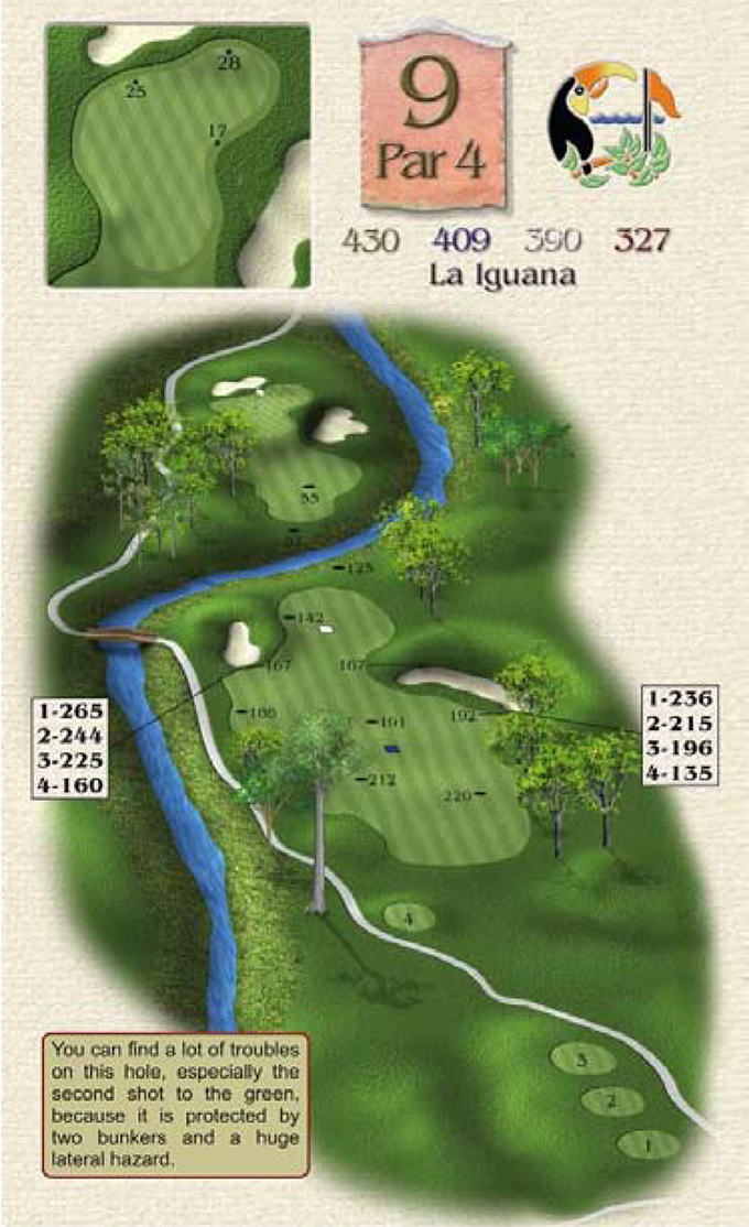La Iguana Golf Course - Hole 9