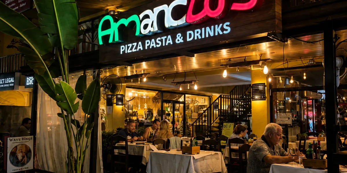 Amancio’s Pizza, Pasta & Drinks in Jaco