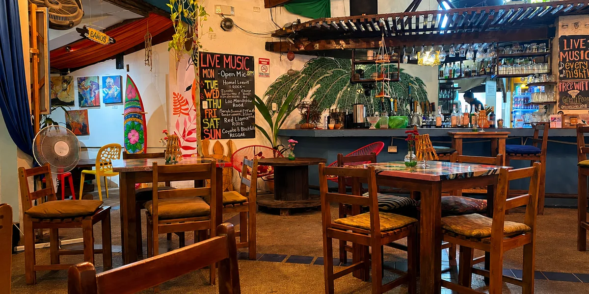 Green Room Cafe in Jaco