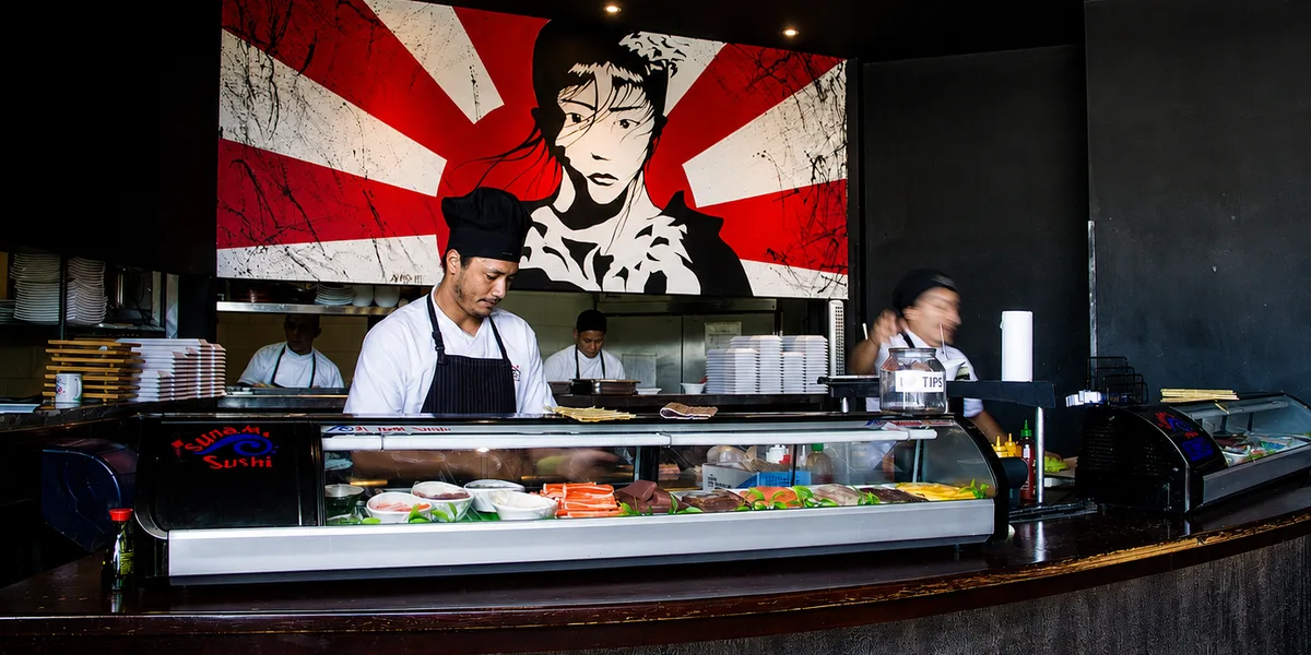 Tsunami Sushi in Jaco