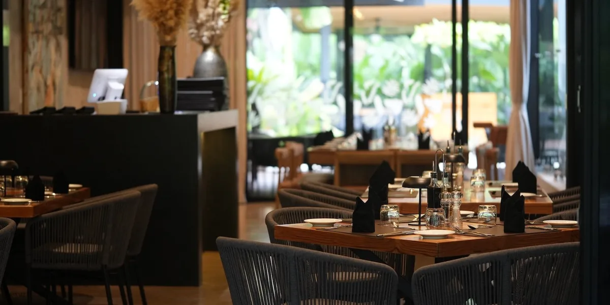Dining room at Zelva Grill & Wine